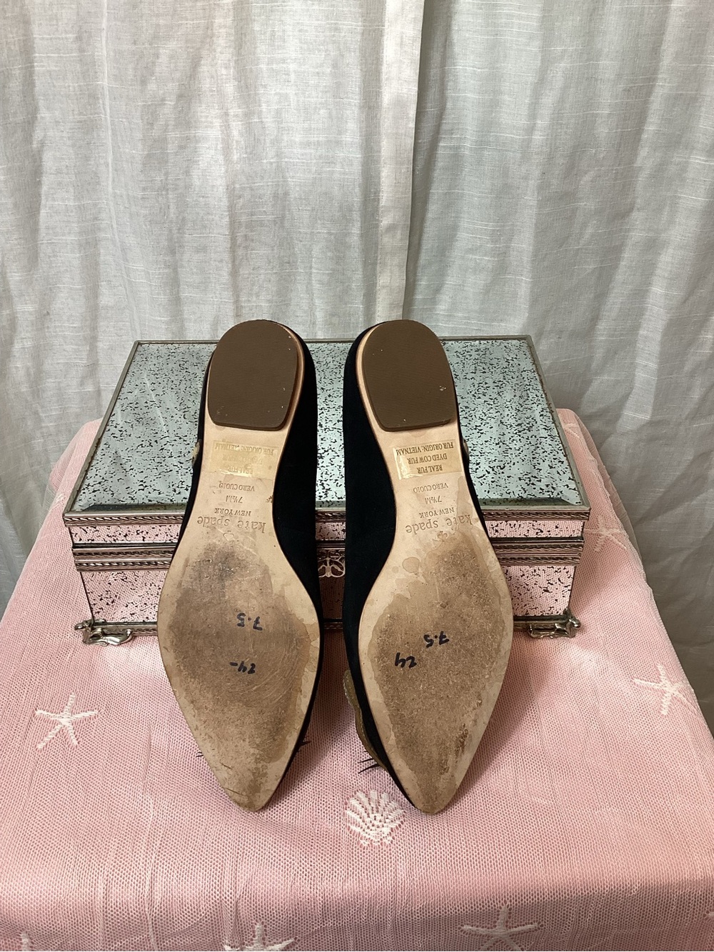 Kate Spade Norman Leopard Calf Hair Flats; Size: 7.5 - Picture 7 of 7